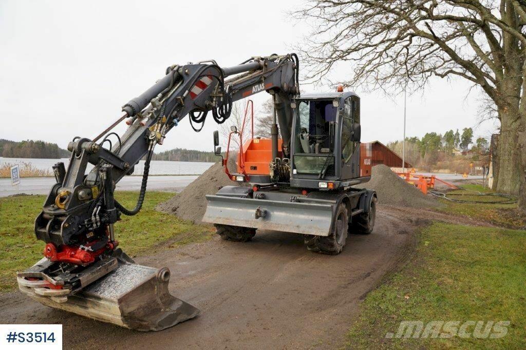 Atlas 140W Excavator Lánctalpas kotrók