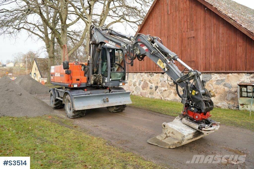 Atlas 140W Excavator Lánctalpas kotrók
