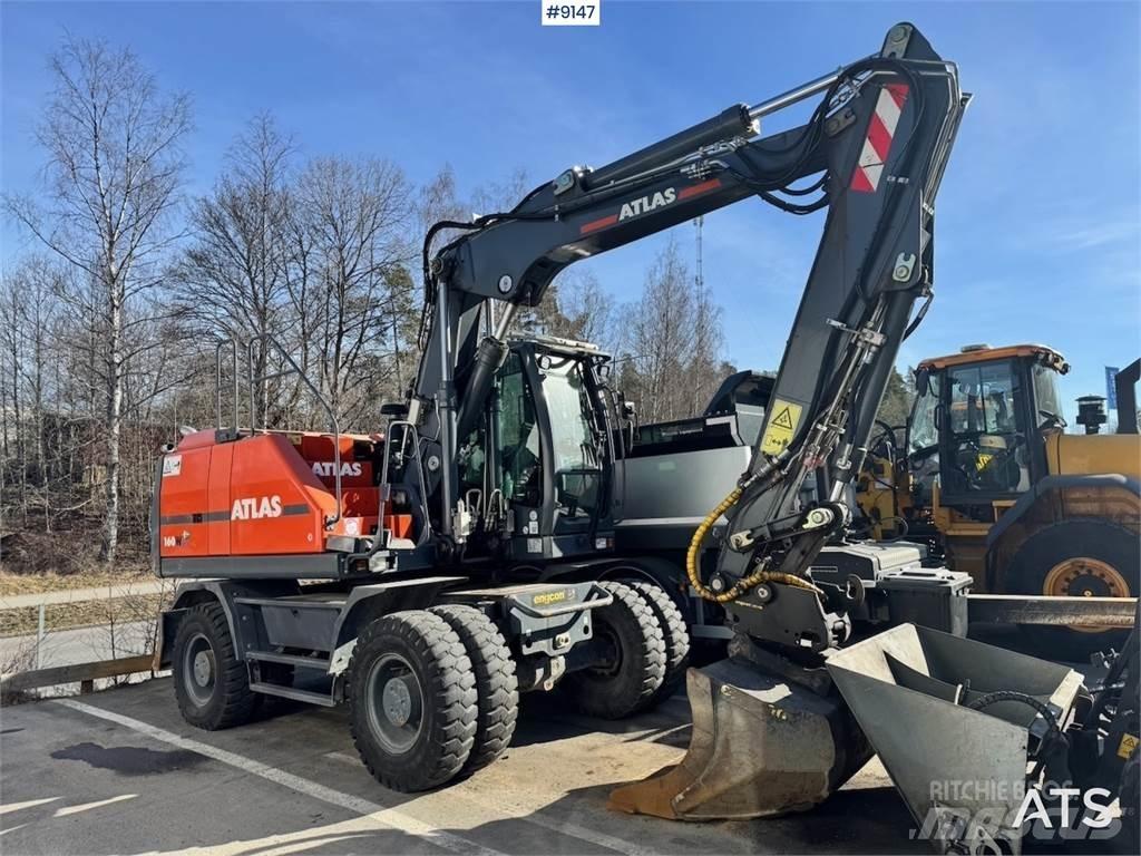 Atlas 160W Gumikerekes kotrók