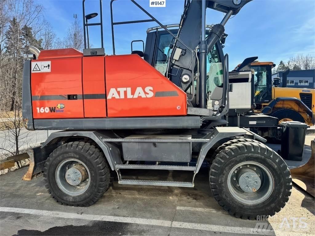 Atlas 160W Gumikerekes kotrók