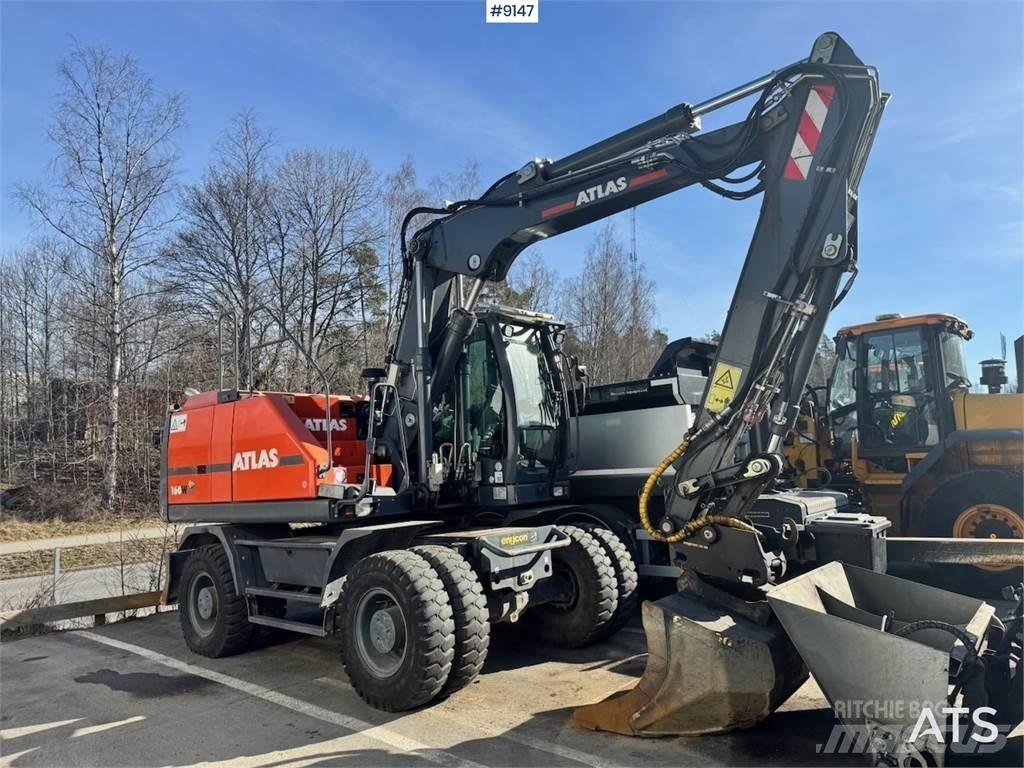Atlas 160W Gumikerekes kotrók
