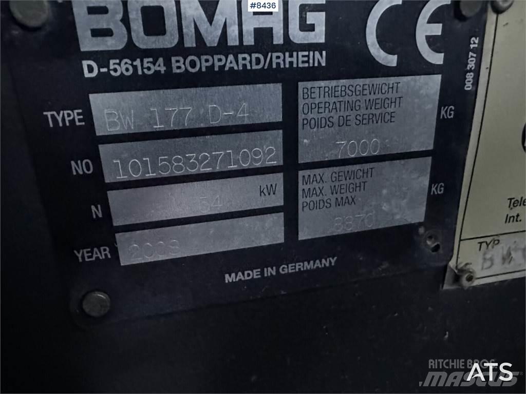 Bomag BW 177D-4 Hengerek