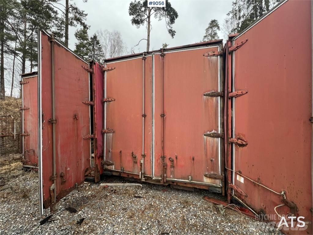  Container Med kapell Építőipari barakkok