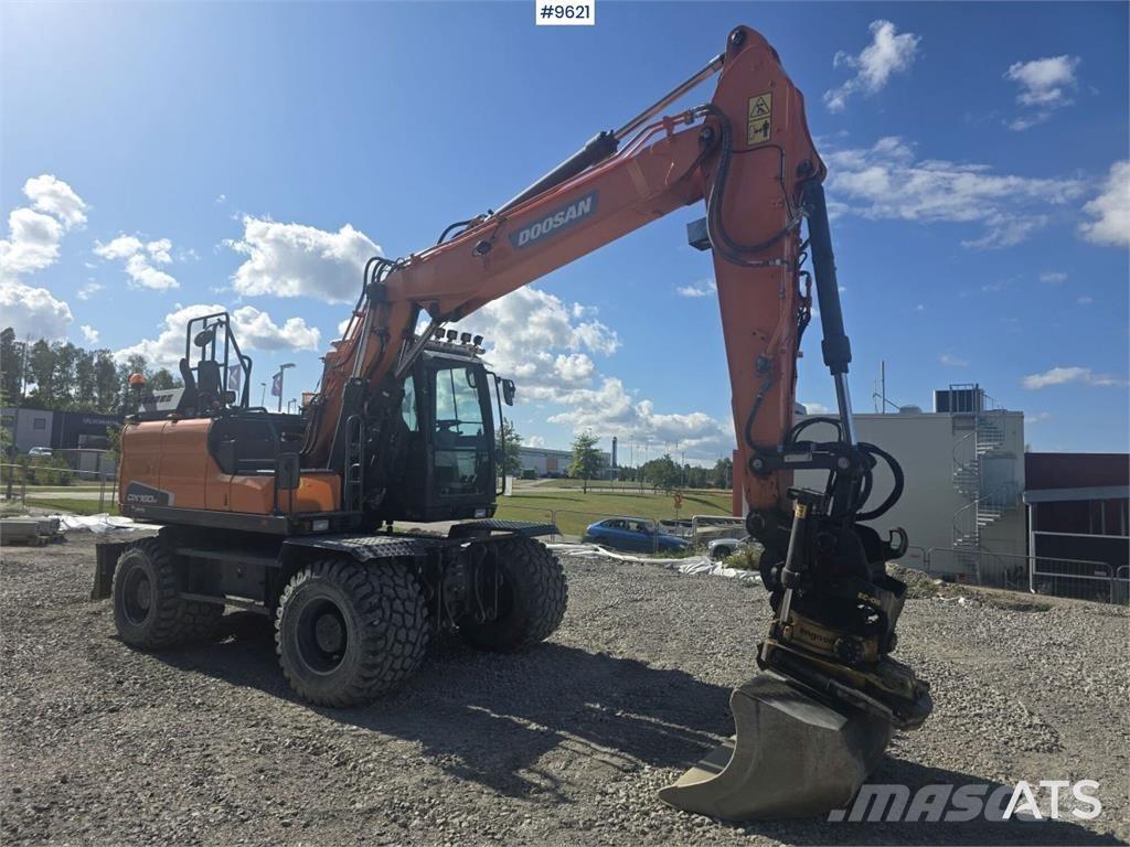 Doosan DX160W-5 Gumikerekes kotrók