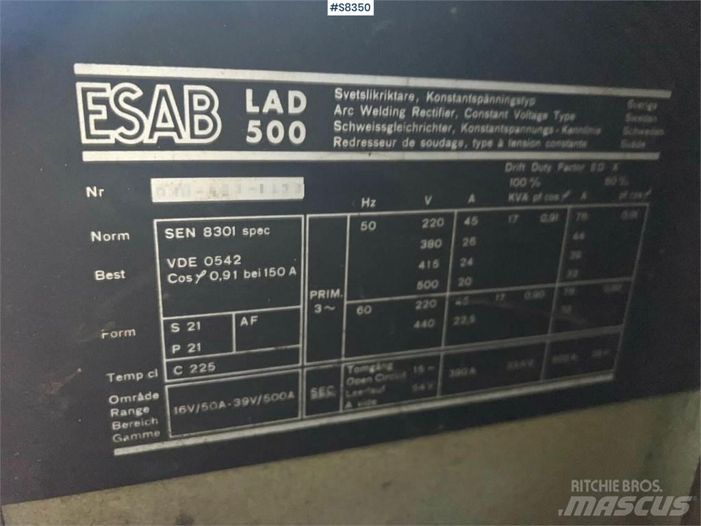 Esab LAD500 Építőipar - Egyebek