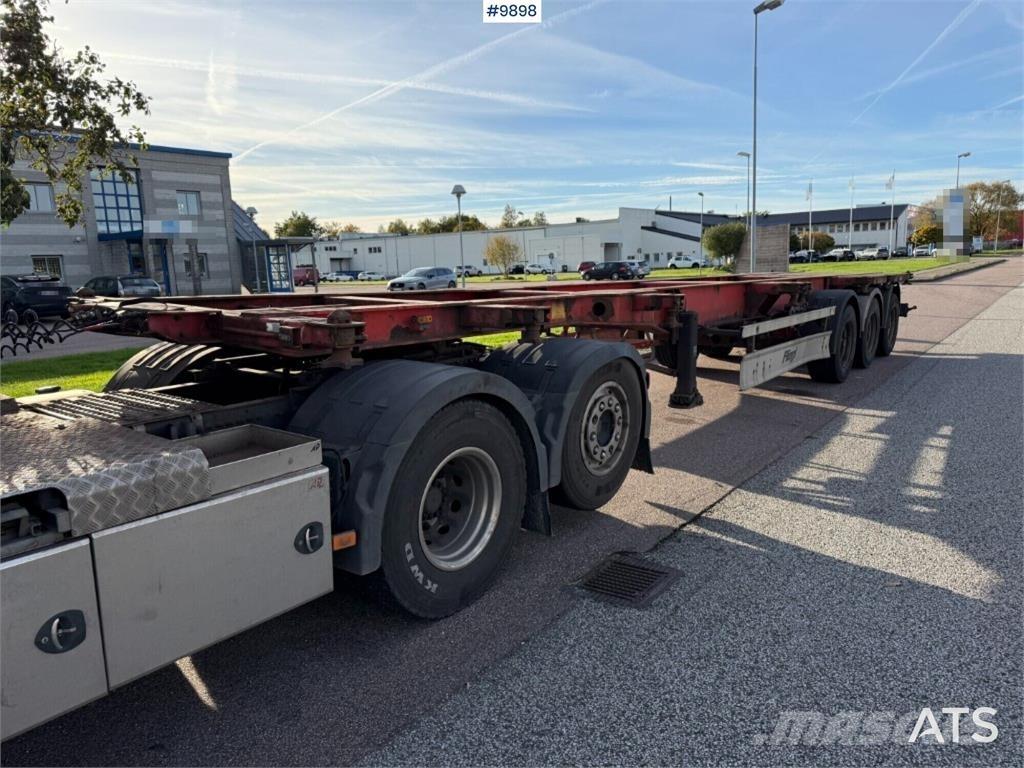 Fliegl SDS 400 Konténerkeret / Konténeremelő félpótkocsik