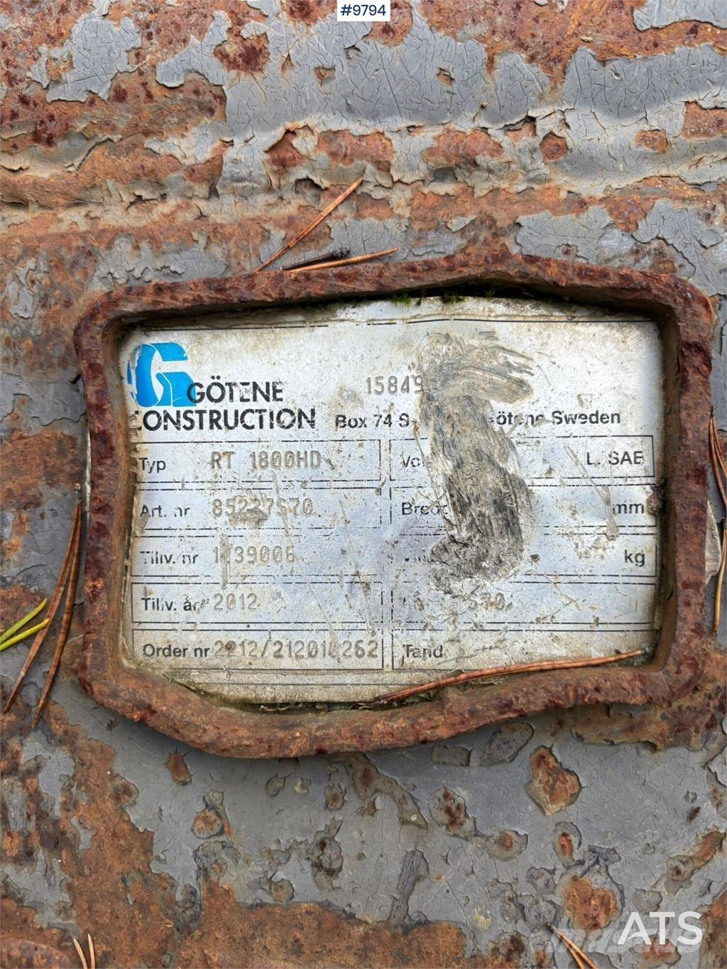 Götene RT 1800HD Kanalak