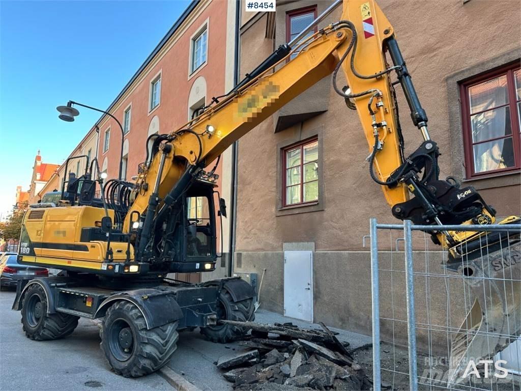 Hyundai HW180 Gumikerekes kotrók