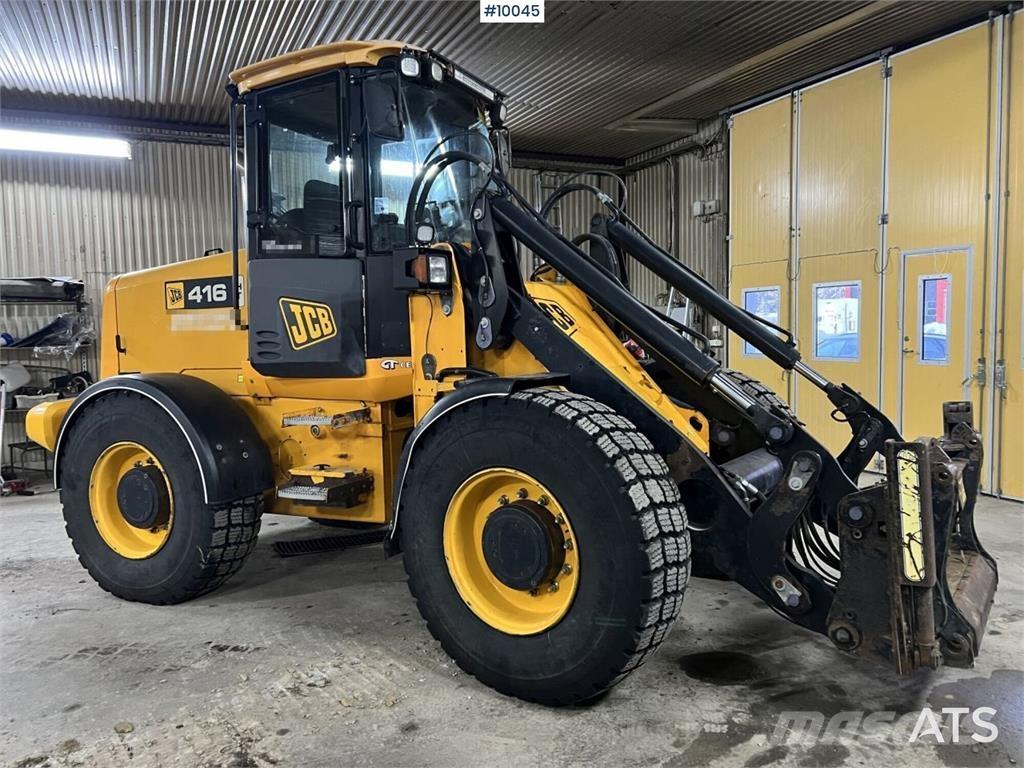 JCB 416 HT Gumikerekes homlokrakodók