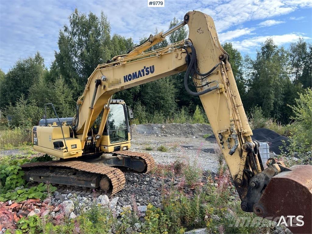 Komatsu PC210LC-8 Lánctalpas kotrók
