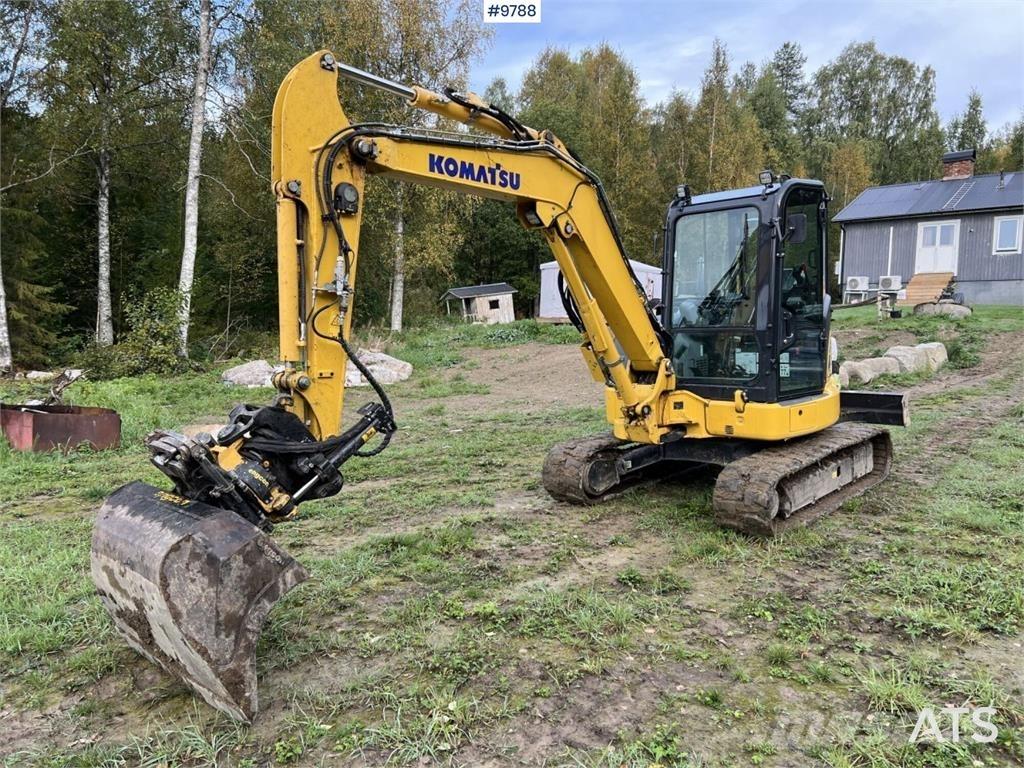 Komatsu PC55MR-5E0 Mini kotrók < 7t