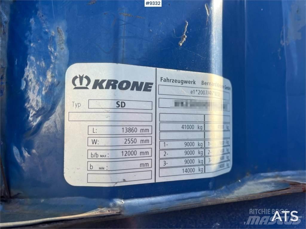 Krone SD Egyéb - félpótkocsik