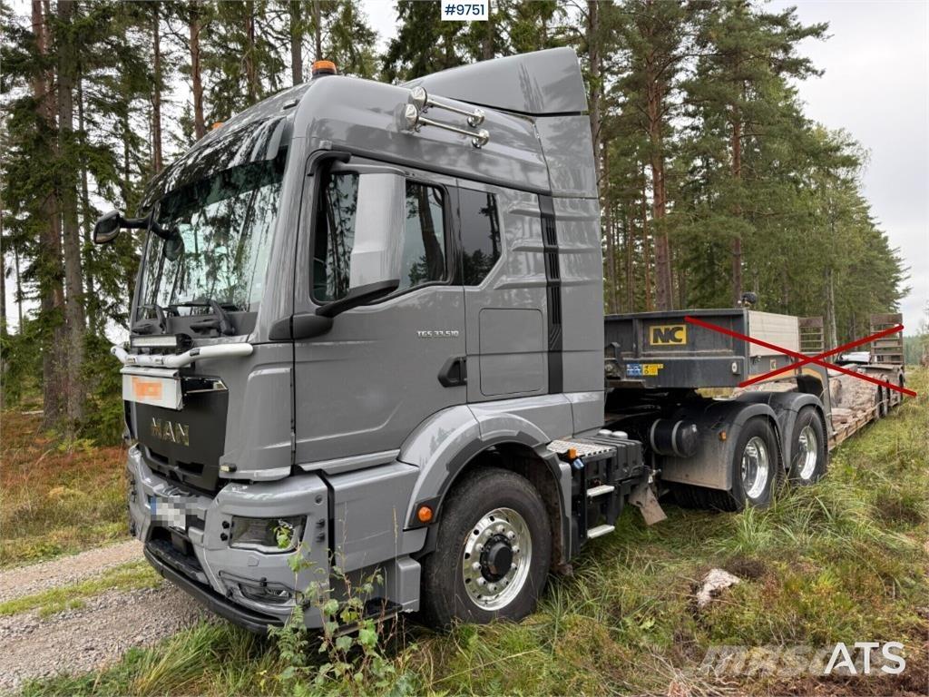 MAN TGS 33.510 6x6 Nyergesvontatók