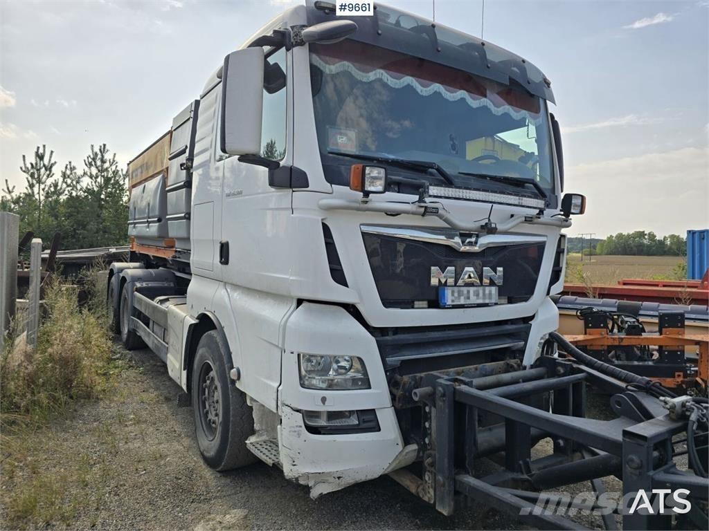 MAN TGX 25.500 Horgos rakodó teherautók