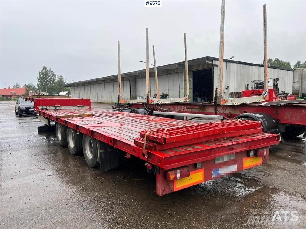 Pacton 31395 Platós / Ponyvás félpótkocsik