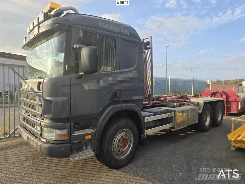 Scania P124 Horgos rakodó teherautók