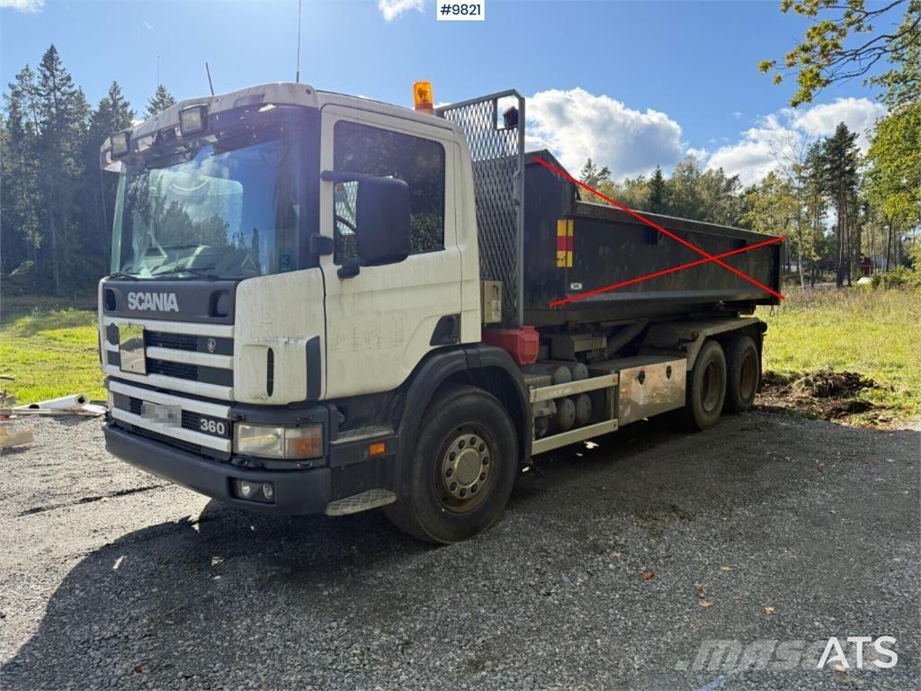 Scania P124GB Horgos rakodó teherautók