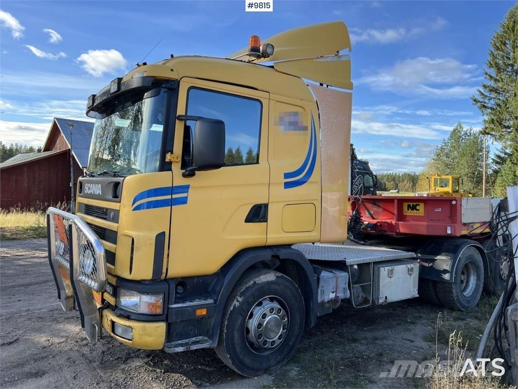 Scania R144 Nyergesvontatók