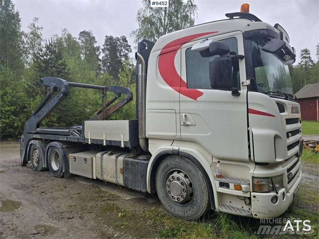 Scania R420 Hidraulikus konténerszállító