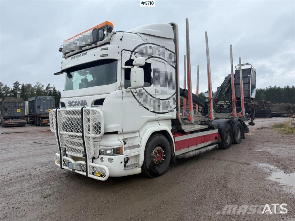 Scania R520 Rönkszállító teherautók