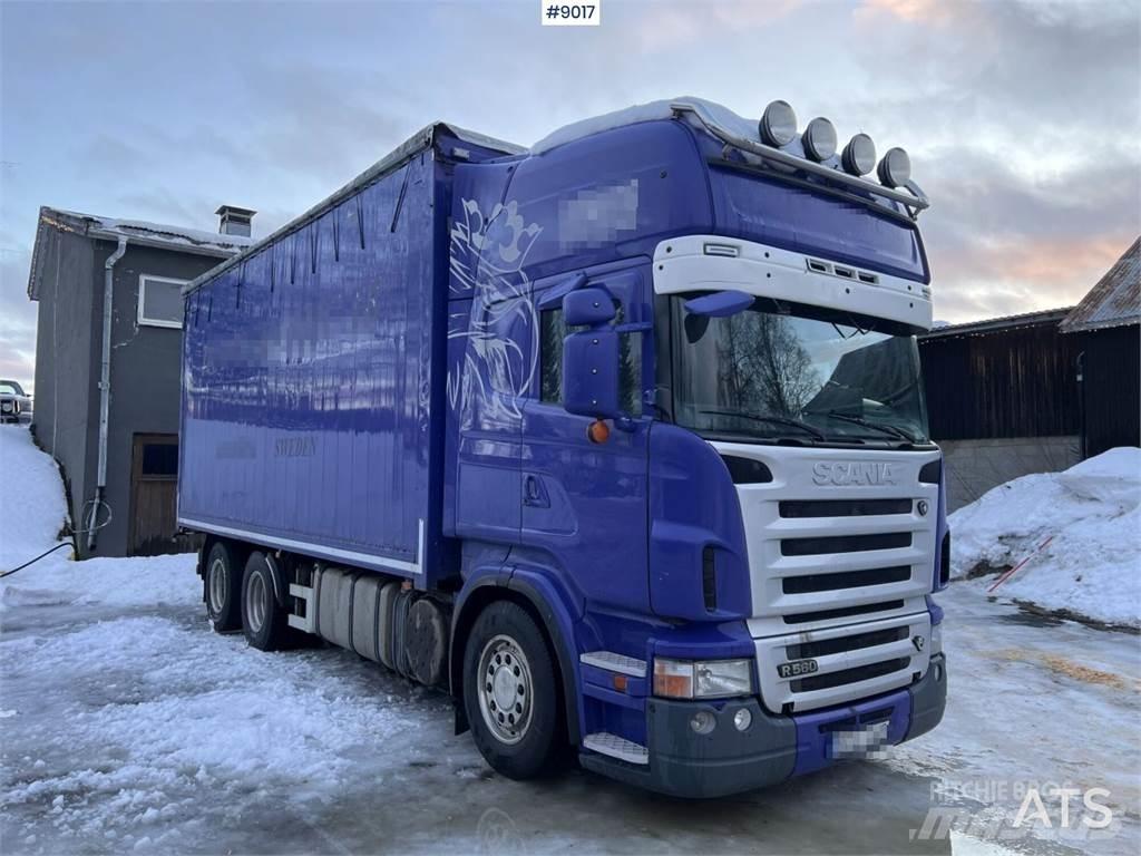 Scania R560 Dobozos teherautók