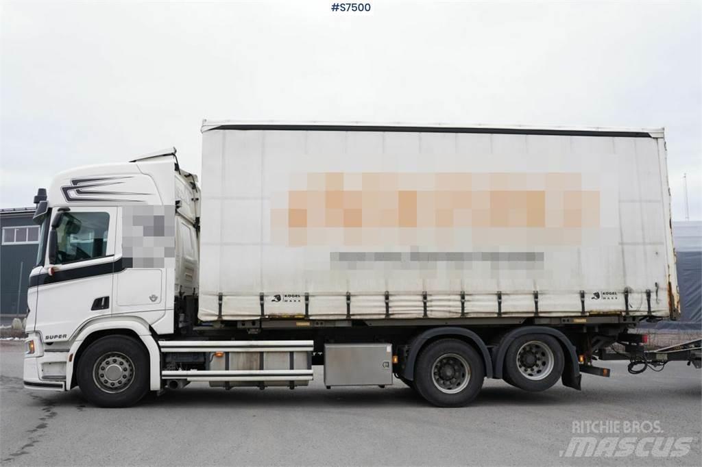 Scania R580 Dobozos teherautók