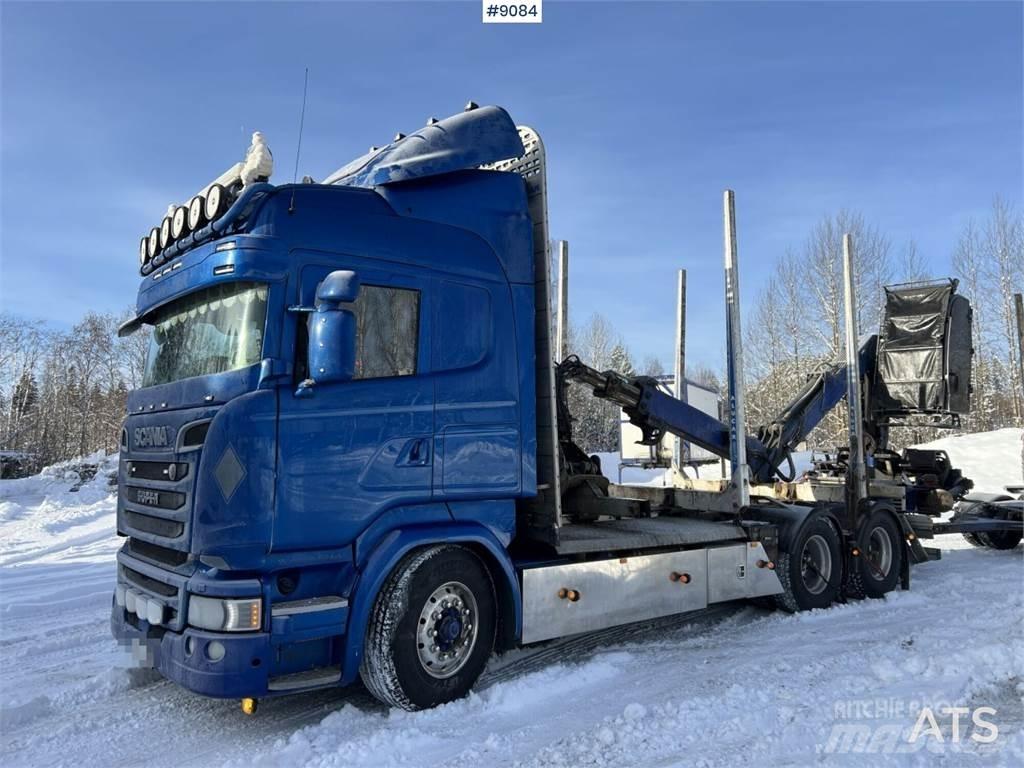 Scania R580 6X4 Rönkszállító teherautók