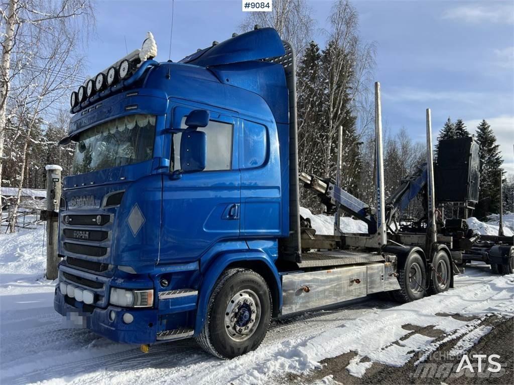 Scania R580 6X4 Rönkszállító teherautók