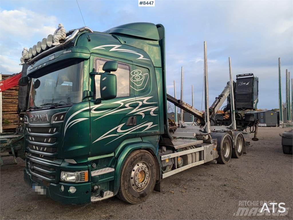 Scania R580LB 6X4 HNB Rönkszállító teherautók