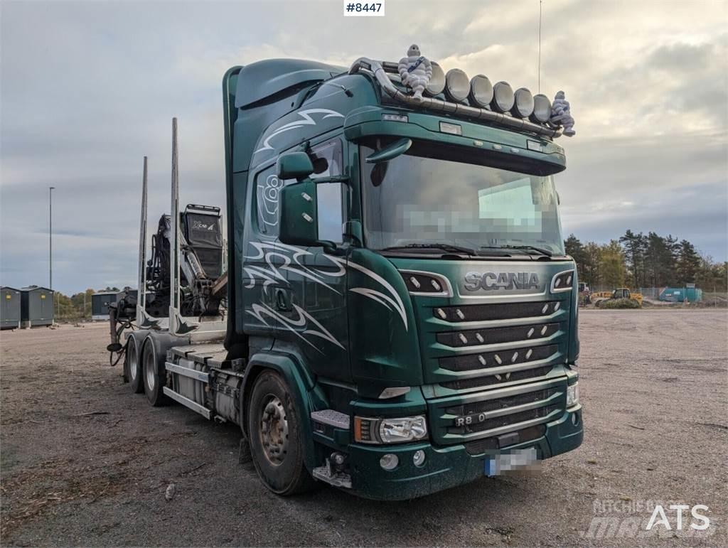 Scania R580LB 6X4 HNB Rönkszállító teherautók