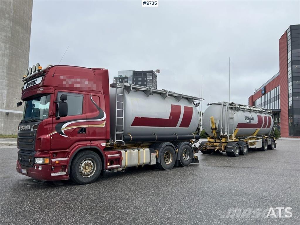 Scania R730 Tartályos teherautók