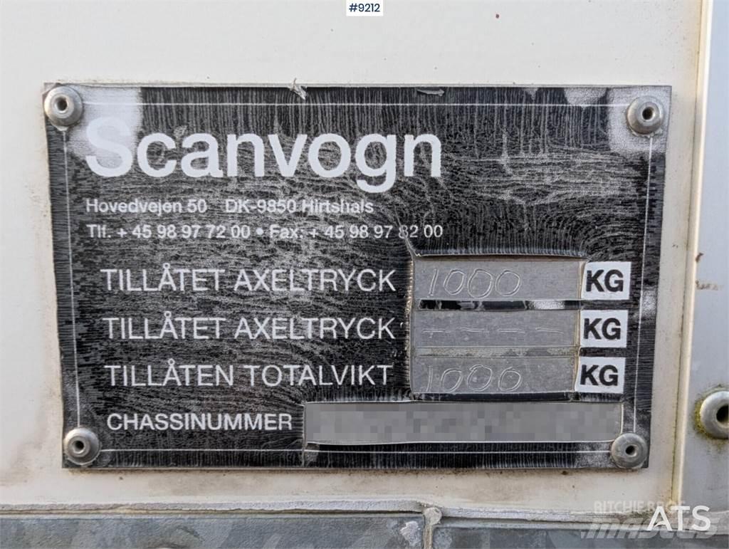 Scanvogn Vallavagnen Építőipari barakkok