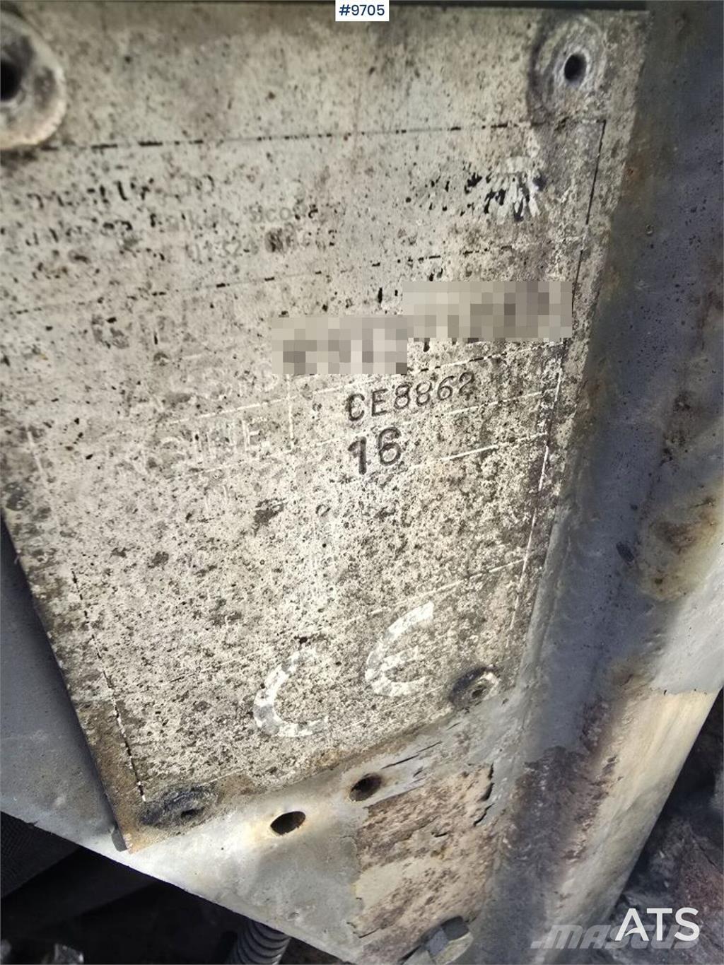 Tennant 636 Utcaseprő teherautók