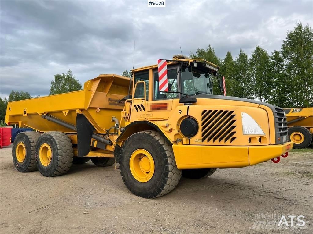 Volvo A25D Csuklósdömperek