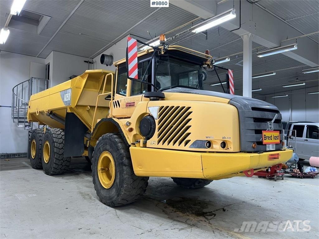 Volvo A25D Csuklósdömperek