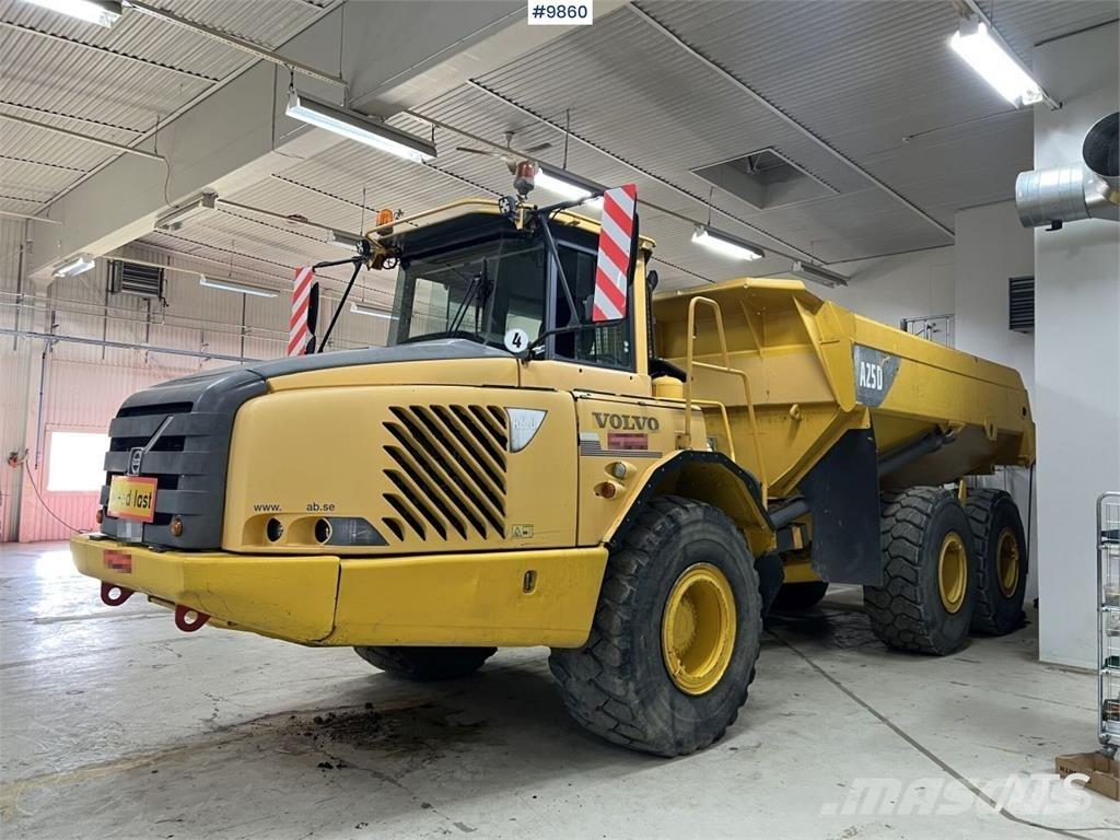 Volvo A25D Csuklósdömperek