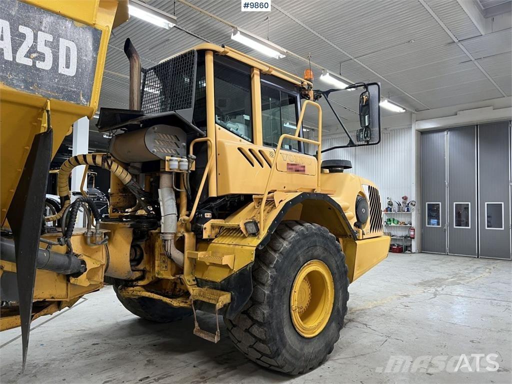 Volvo A25D Csuklósdömperek