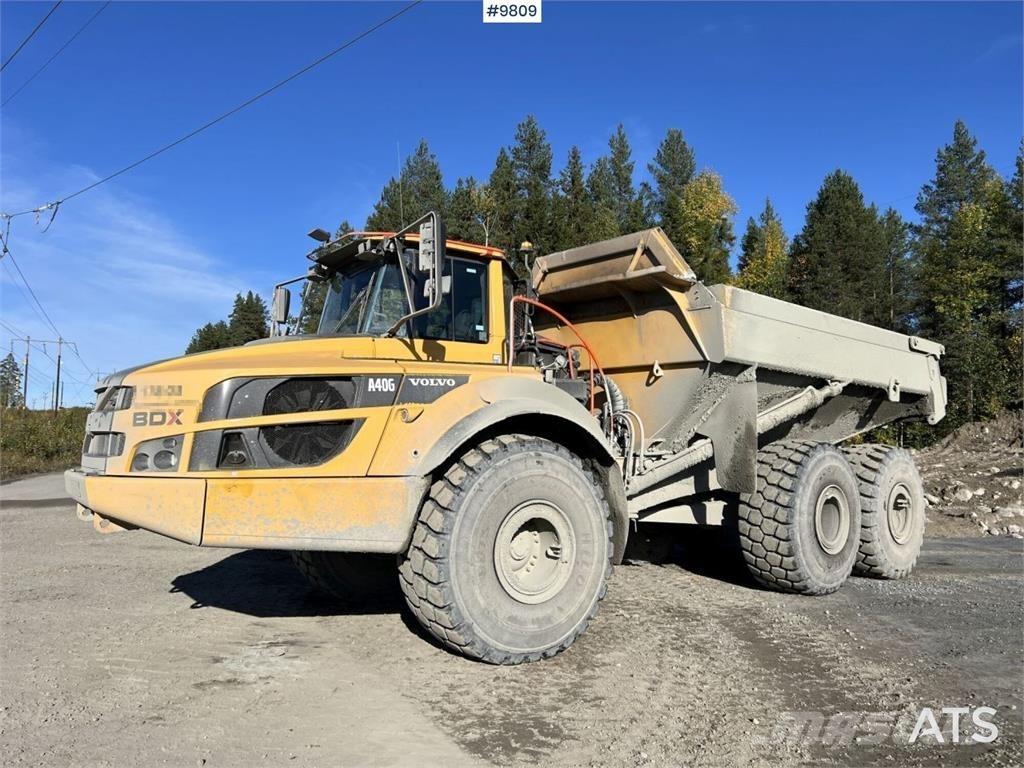 Volvo A40G dump truck Csuklósdömperek