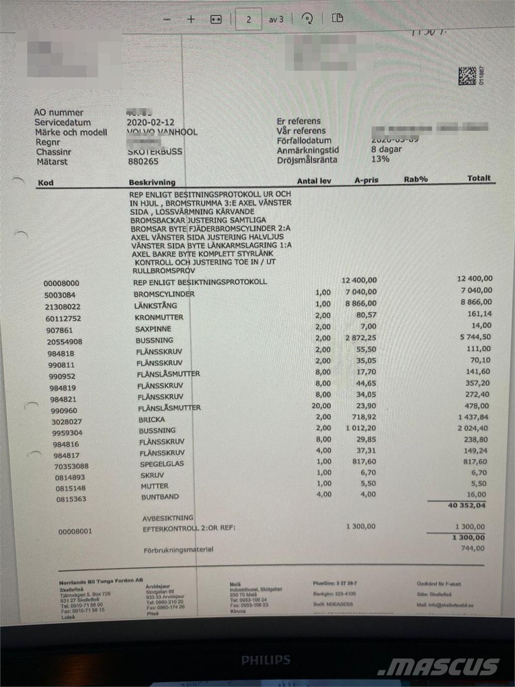 Volvo B10M-70B Egyéb buszok
