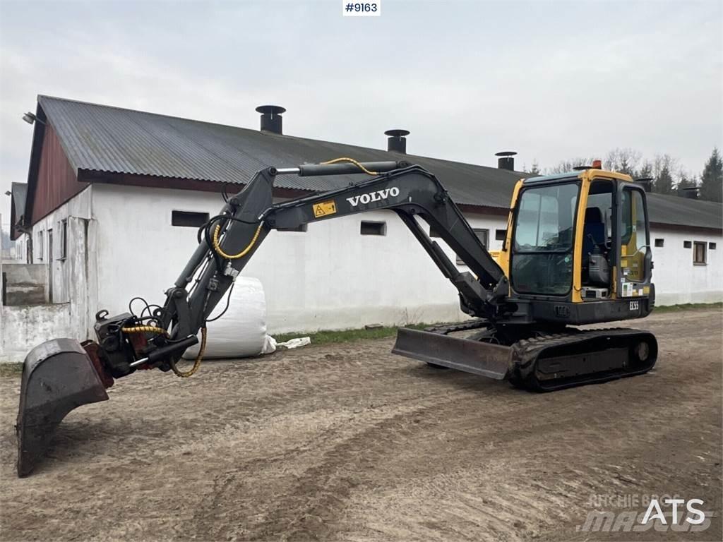 Volvo EC55 Mini kotrók < 7t