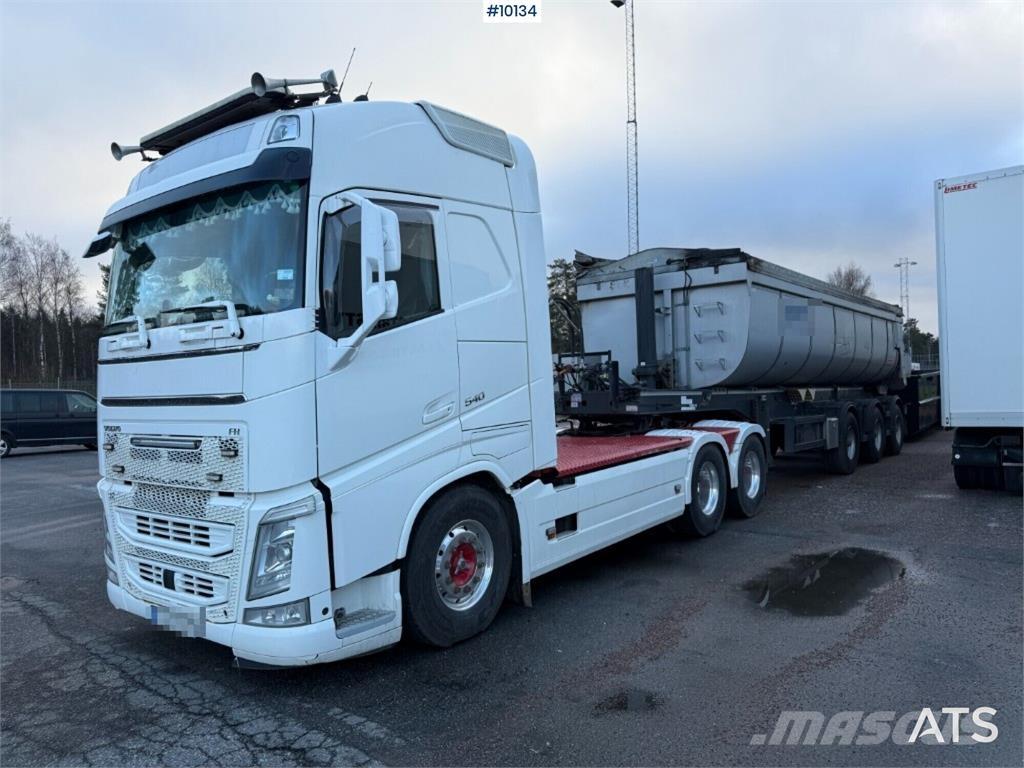 Volvo FH 540 6X4 Nyergesvontatók