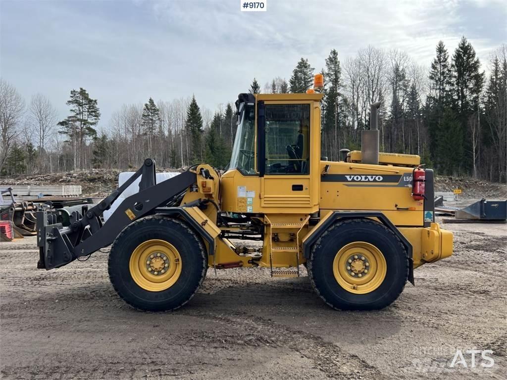 Volvo L50C Gumikerekes homlokrakodók