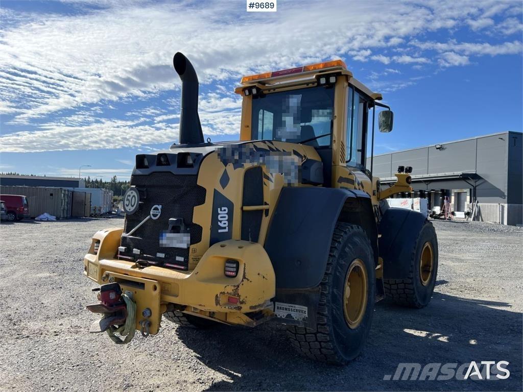 Volvo L60G Gumikerekes homlokrakodók