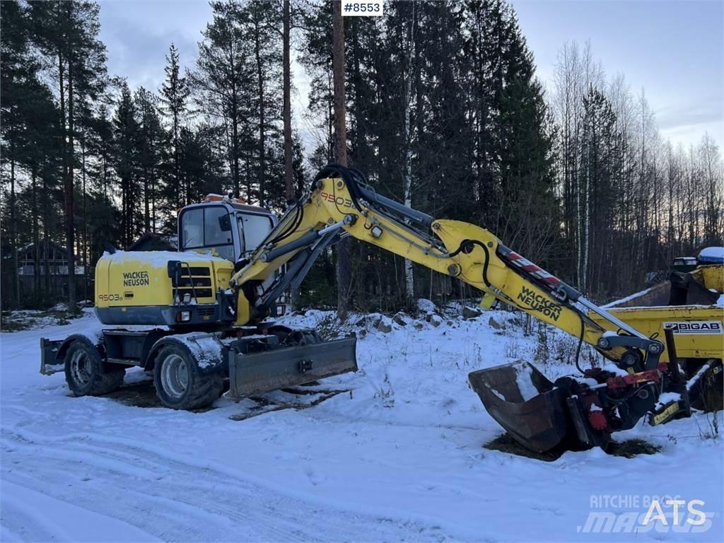 Wacker Neuson 9503-02 Gumikerekes kotrók