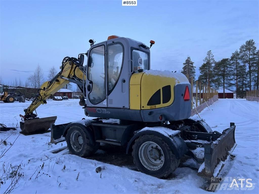 Wacker Neuson 9503-02 Gumikerekes kotrók
