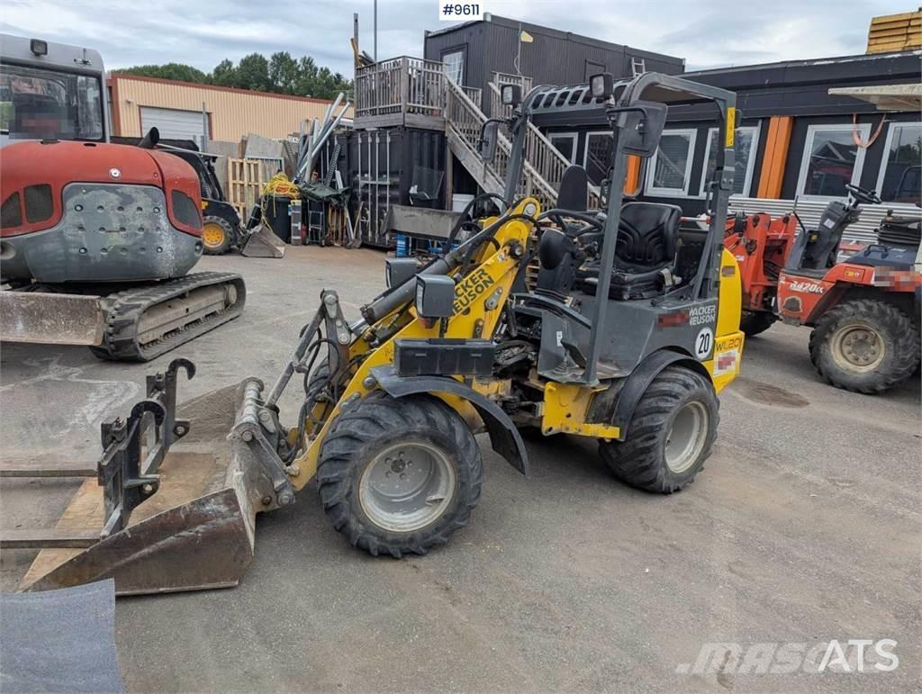 Wacker Neuson WL 20 Gumikerekes homlokrakodók