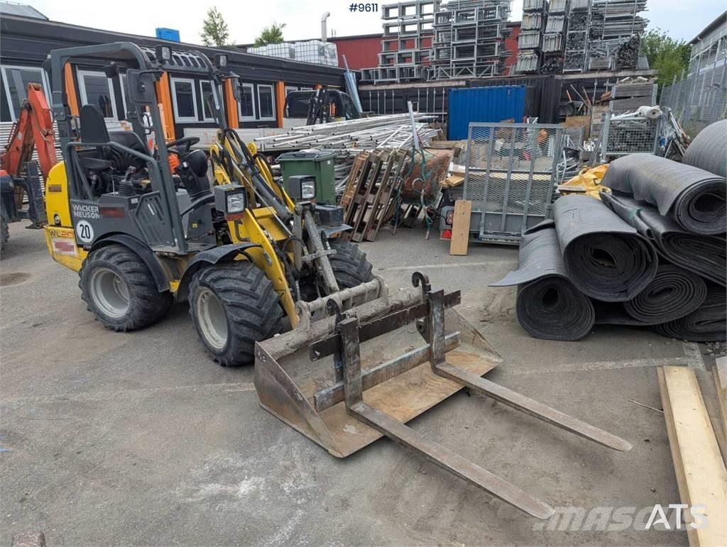 Wacker Neuson WL 20 Gumikerekes homlokrakodók