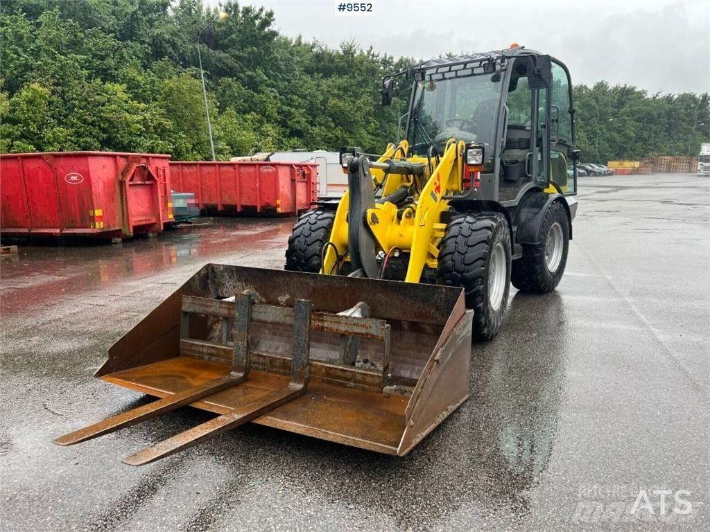 Wacker Neuson WL52 Gumikerekes homlokrakodók