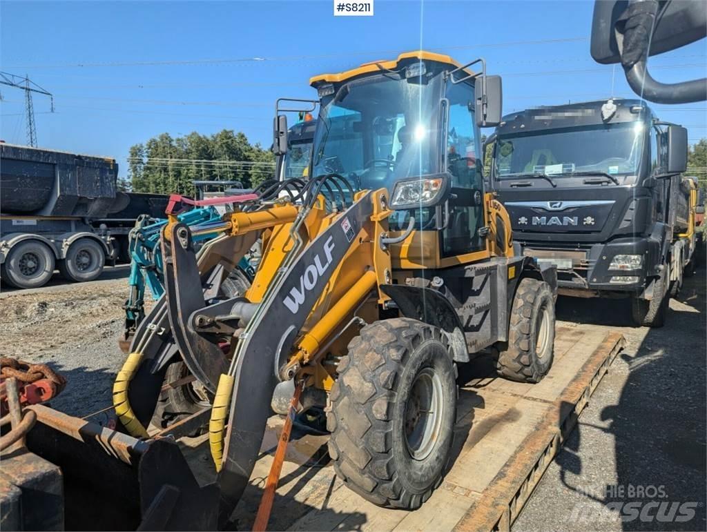 Wolf WL160 Gumikerekes homlokrakodók