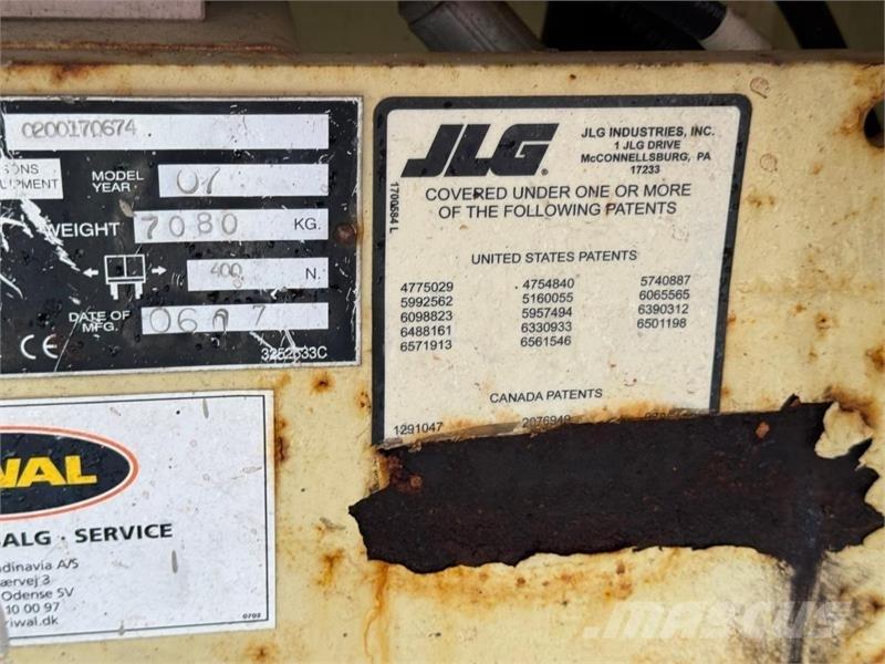 JLG 4394RT Ollós emelők